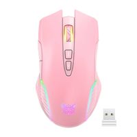 onikuma cw905 różowa bezprzewodowa mysz do gier 2.4g