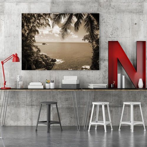 Obraz na płótnie - Canvas, Skała w morzu 1 60x40 na Arena.pl