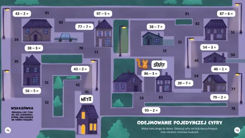 Książka Niesamowite labirynty matematyczne - Dodawanie i odejmowanie 2025 na Arena.pl