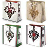 torebki ozdobne 10szt. td set 65 parzenicai folklor 11,2 x 14 x 6,4 cm