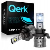 ŻARÓWKI LED QERK E4 H13 RETROFIT 120W 6000K MOCNE CANBUS ODCIĘCIE