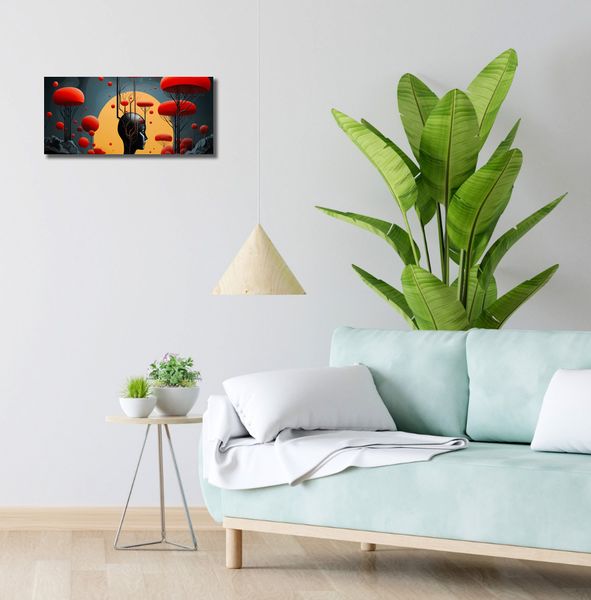 Obraz 50x20cm Myślokształty zdjęcie 2