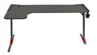 biurko gamingowe cortek sky l-shape duże solidne warstwa ochronna uchwyty