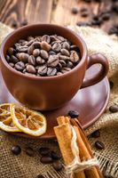 FOTOTAPETA kuchenna COFFEE KAWA FILIŻANKA ZIARENKA