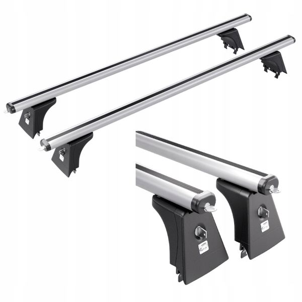 Bagażnik bazowy do SKODA Octavia I Hatchback 4d (1997-2000r) ALU zdjęcie 1