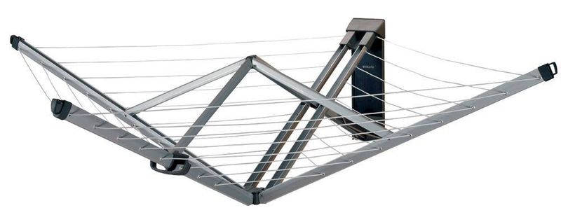 Suszarka ścienna Wallfix 24m szara 375842 zdjęcie 1