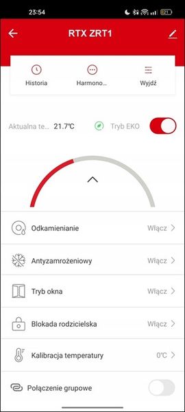 Głowica Termostatyczna RTX Termostat Inteligentny ZigBee TUYA Smart zdjęcie 10