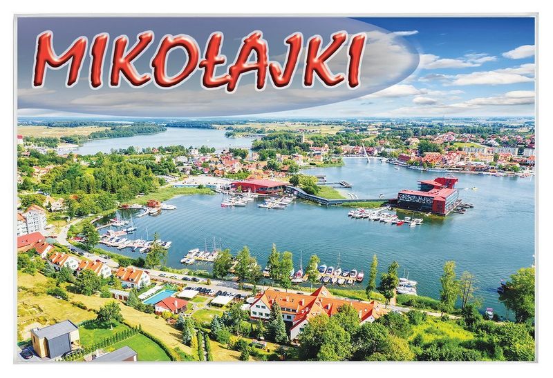 Mikołajki - magnes szklany zdjęcie 1