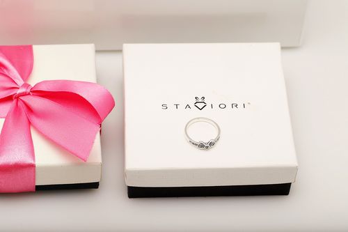 Srebrny pierścionek Staviori na Arena.pl