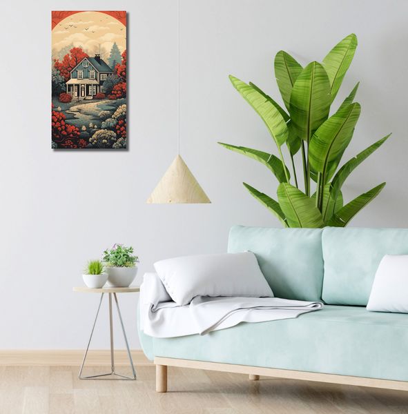 Obraz 30x60cm Idylla Rustykalna zdjęcie 2