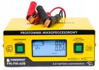Prostownik MIKROPROCESOROWY Akumulatorowy 6V - 24V PM-PM-60B PM0714