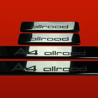 Listwa progowa AUDI A4 B8 ALLROAD A4 Stal nierdzewna 304 połysk 4szt