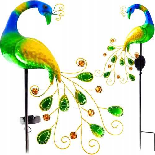 LAMPA PAW SOLARNY ŚWIECĄCĄ LED OZDOBA SOLARNA SOLAR OGRÓD LAMPKA WBIJANA na Arena.pl