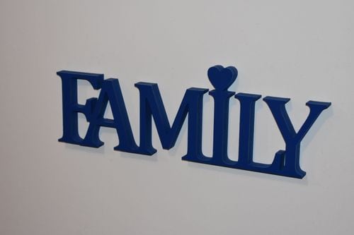 Napis 3D Family na Arena.pl