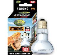 REPTILE NOVA Żarówka 25W UVA STRONG grzewcza punktowa do terrarium