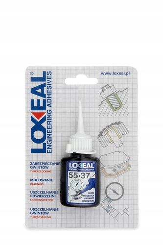 KLEJ DO GWINTÓW USZCZELNIACZ LOXEAL 55-37 ZASTĘPUJE LUTOWANIE 10 ml na Arena.pl