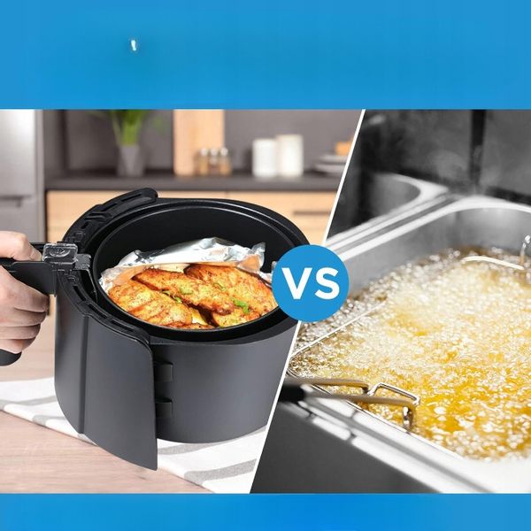 Frytkownica beztłuszczowa Midea MF-TN40D2 1500W 4L 35-200*C Timer 60min 8w1 zdjęcie 6