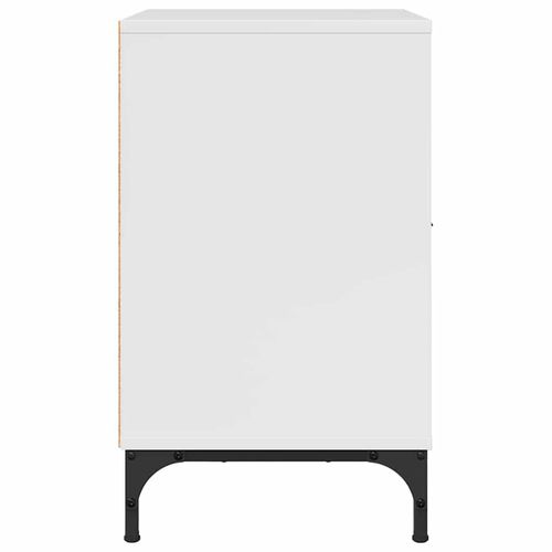 Szafki nocne 2 pcs Biały na wysoki połysk 49 x 36 x 61 cm na Arena.pl