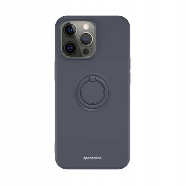Spacecase Silicone Ring Iphone 13 Pro Max Black zdjęcie 7