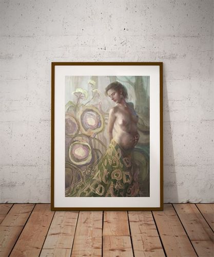 Pajęcza suknia - plakat premium 30x40 cm na Arena.pl