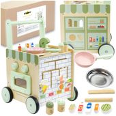 Drewniany pchacz kuchnia dla dzieci
