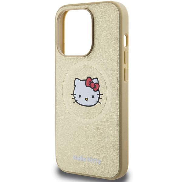 Etui Hello Kitty do iPhone 13, iPhone 13 Pro Max, Złoty, MagSafe zdjęcie 6
