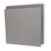 mata do ćwiczeń 100x100x2,5cm - szaro-czarny