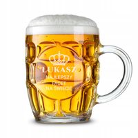 KUFEL na PIWO + GRAWER prezent na Dzień Chłopaka URODZINY chłopaka FACETA