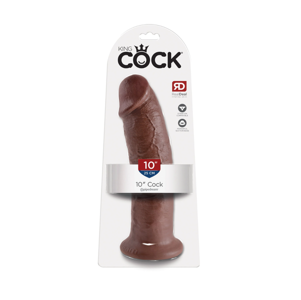 dildo king cock 10 brown pipedream zdjęcie 2