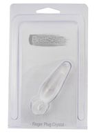 plug jammy jelly anal finger plug crystall