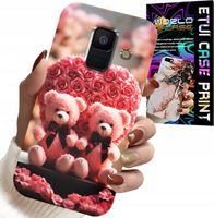 ETUI DO SAMSUNG A6 2018 - RODZINKA RÓŻANYCH MISIÓW SERCE + SZKŁO