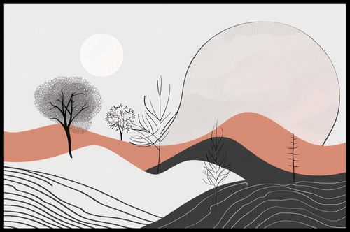 Plakat 86,4x56,8cm Półcień Widoku na Arena.pl
