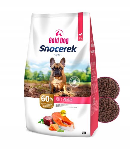 Karma dla maltańczyka Gold Dog Snocerek 5kg bez drobiu na Arena.pl
