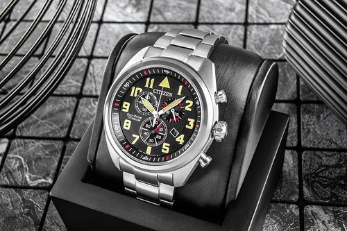 zegarek męski citizen super titanium eco-drive at2480-81e + box na Arena.pl