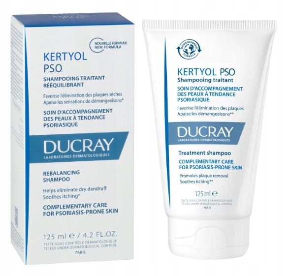 DUCRAY KERTYOL PSO Szampon normalizujący 125 ml zdjęcie 1