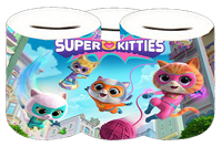Skarbonka Ceramiczna - Super Kotki - Super Kitties