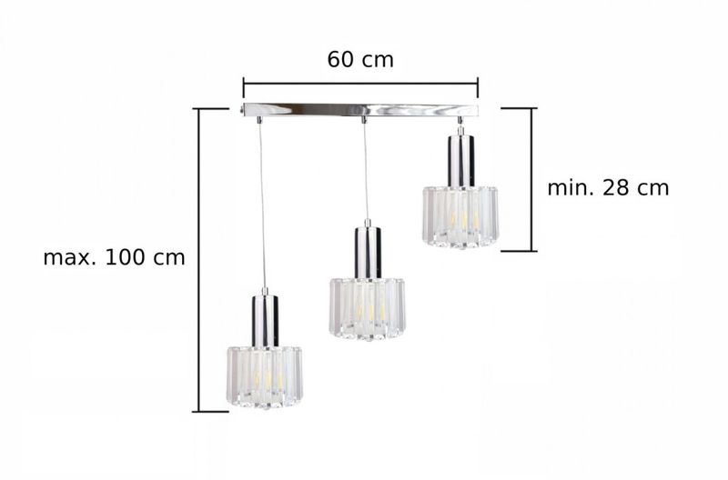 Lampa wisząca 3xE27 DECO zdjęcie 3