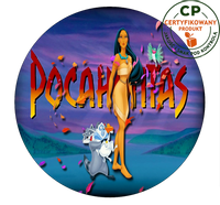 Opłatek na tort Pocahontas