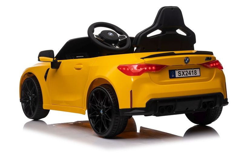 Auto Na Akumulator Bmw M4 Zółte zdjęcie 7