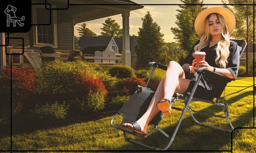 LEŻAK OGRODOWY SKŁADANY REGULOWANE KRZESŁO TURYSTYCZNE PLAŻOWE Z ZAGŁÓWKIEM na Arena.pl