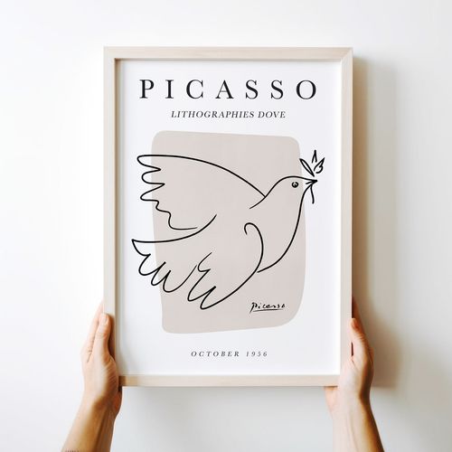 Plakat pablo picasso gołąb 61x91 cm na Arena.pl
