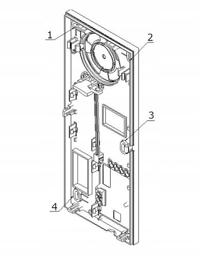Słuchawka Unifon do domofonu PROEL 512 Biały 2-żyłowy cyfrowy na Arena.pl