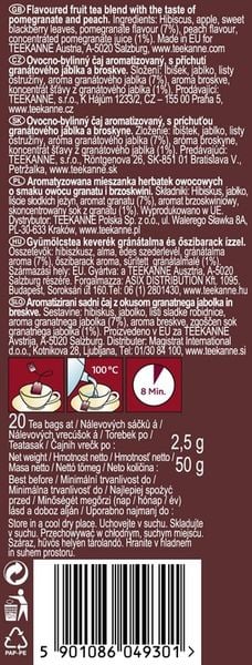 (x6) TEEKANNE Herbata Love 20tb zdjęcie 3