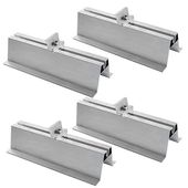 UCHWYTY TRAPEZOWE PANEL SŁONECZNY KOMPLET 4SZT