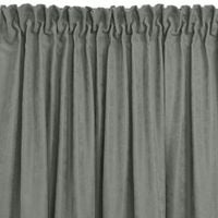 Zasłona MILANA szenilowa na taśmie smok 560x270 szara wzór 4 Homede