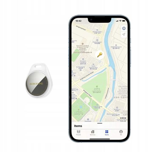 BOROFONE LOKALIZATOR GPS Do APPLE AIR TAG iOS TRACKER BC100 BIAŁY FIND MY na Arena.pl