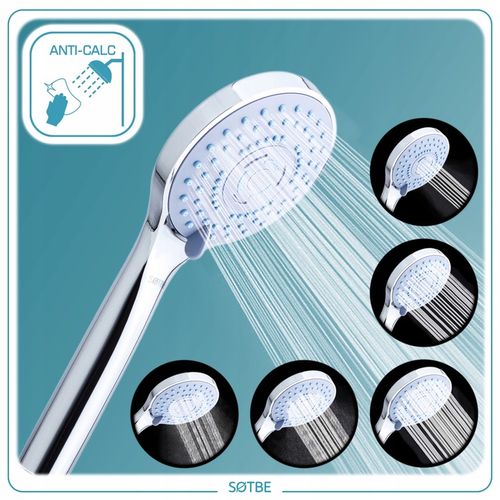 Słuchawka pod prysznic wielofunkcyjna - 60% wody SOTBE BLA LARK-SOHE-6 na Arena.pl