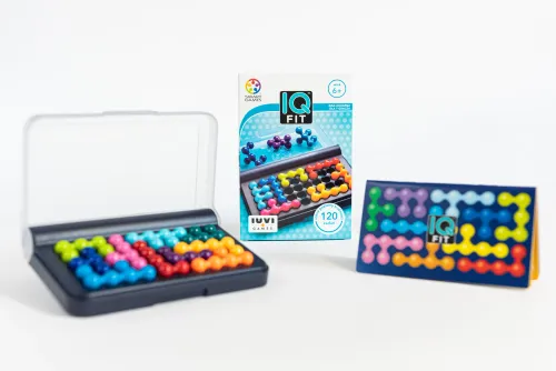 Gra Smart Games IQ Fit Rozwiąż 120 zadań używając trójwymiarowych elementów na Arena.pl