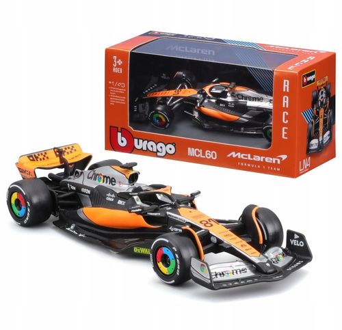 BOLID F1 McLaren MCL60 2023 Oscar Piastri BOLID F1 1:43 BBURAGO 18-38087 na Arena.pl