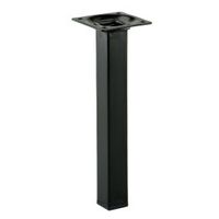 Noga meblowa MOLTA 20x2,4x2,4cm metalowa czarna fra